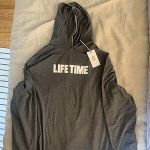 NEW Lightweight Life Time Sun Hoodie Men's Large